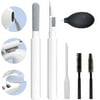 Cleaner Kit for Airpod,Supfine Airpods Pro Cleaning Pen,Multi-Function Cleaner Kit Soft Brush for Phone Charging Port,Earbuds,Earpods,Earphone,Headphone, iPod,Case,iPhone,ipad,Laptop(White)