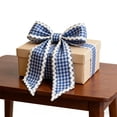 thumbnail image 2 of Wave Plaid Decorative Ribbon Streamer 100 ft Polyester DIY Home Party Wedding Holiday Decoration, 2 of 6