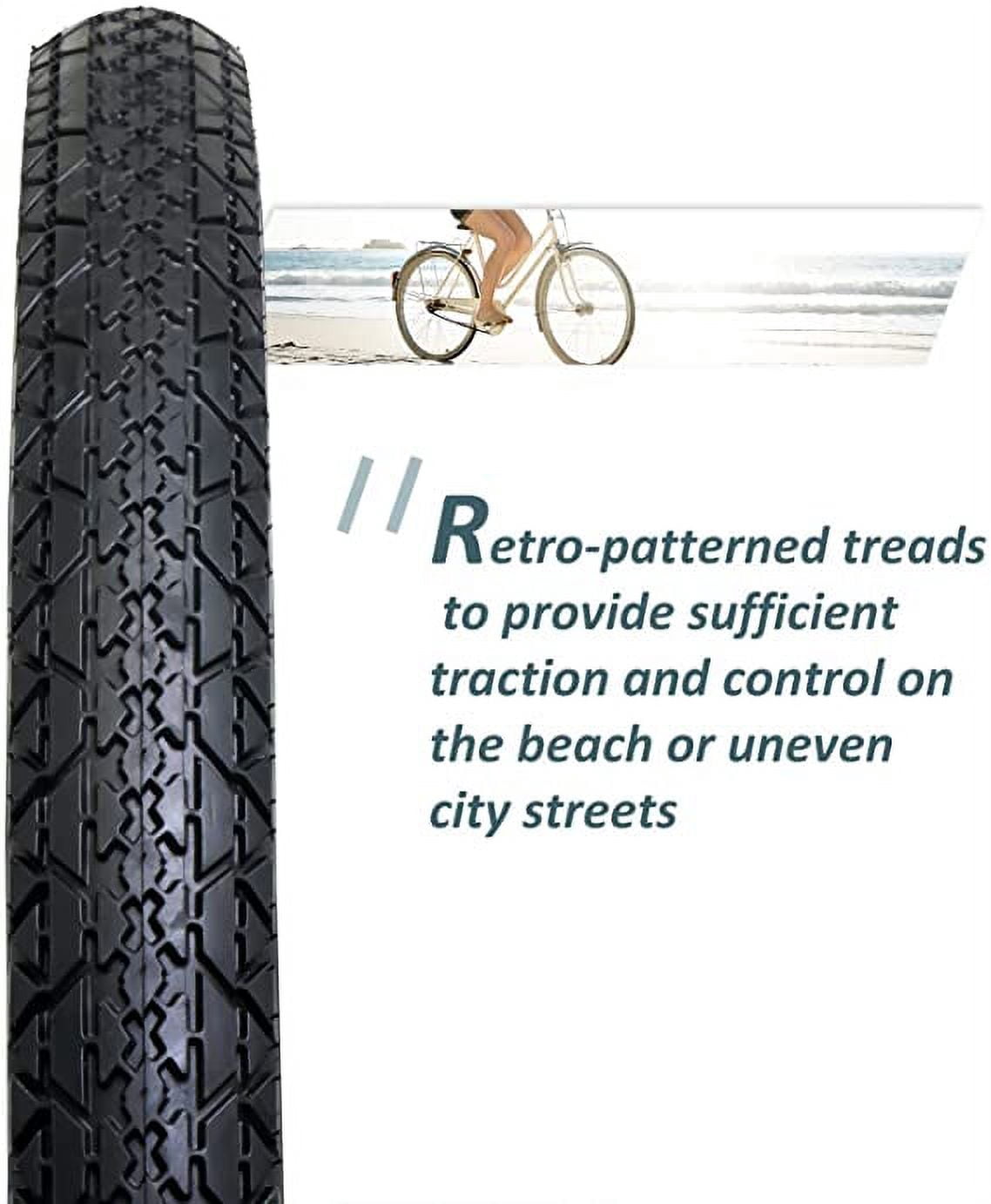 MOHEGIA Cruiser Bicycle Tire 26" x 2.125", White