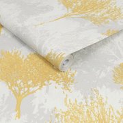 SFE Birch Mustard Wallpaper