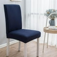 thumbnail image 4 of Lolmot Solid Color Brushed High Elastic Chair Cover Soft And Comfortable Chair Seat Cover -proof And Dirt- Chair Slipcover Suitable For Dining Chair, 4 of 9