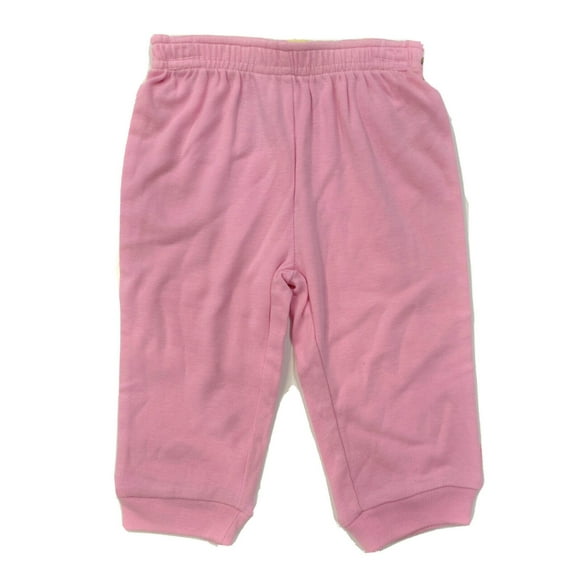 LIFE IS GOOD GIRLS - PANTS LOGO BACK SZ 3 6 MONTHS - BABY PINK