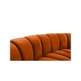 thumbnail image 6 of Meridian Furniture Infinity Cognac Velvet 9pc. Modular Sectional, 6 of 11