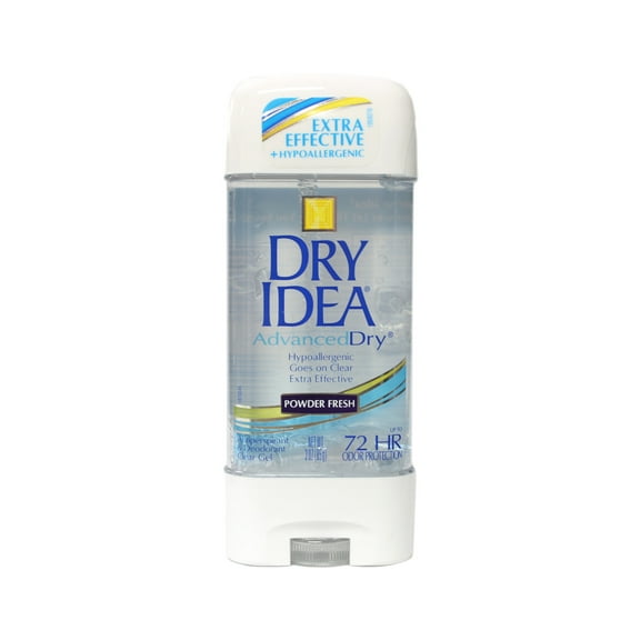 Dry Idea Anti-Perspirant And Deodorant Clear Gel, Powder Fresh - 3 Oz