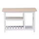 thumbnail image 2 of Mesa de almacenamiento para casa de muñecas a escala 1:12, madera de haya, miniatura, muebles de casa de muñecas multicapa, mesa de almacenamiento, bloque de Color blanco, 2 of 5