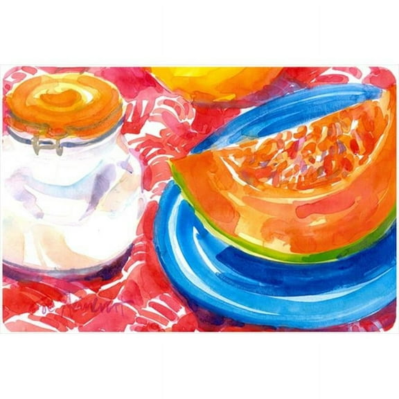 Carolines Treasures  A Slice Of Cantelope Mouse Pad