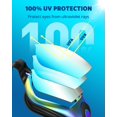 thumbnail image 2 of Lunettes de Natation, Lunettes de Natation Sans Fuite Protection Complète Adulte Hommes Femmes Jeunes, 2 of 7
