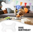 thumbnail image 4 of MRLESS 10Pcs Pet Themed Bone Shaped Balloons Pet Birthday Party Decorative Balloons, 4 of 7