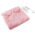 thumbnail image 4 of Electric Foot Heater Flannel Heating Pad Cushion for Feet Hands Body (Rosy), 4 of 8