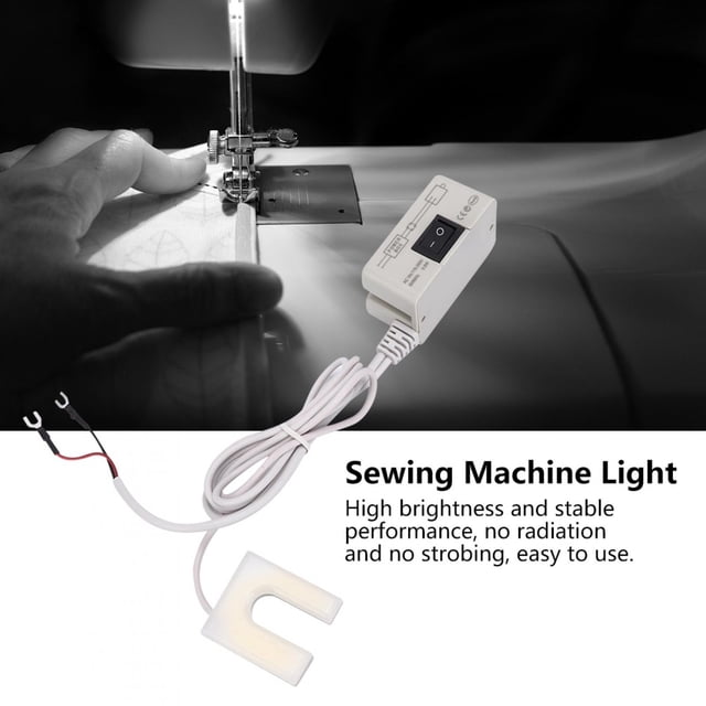 Mácina de Coser LED MÁQUINA DE COSTURA DE LUZ DE COSTURA DE LUZ SIN Estacas para la Costura del Hogar