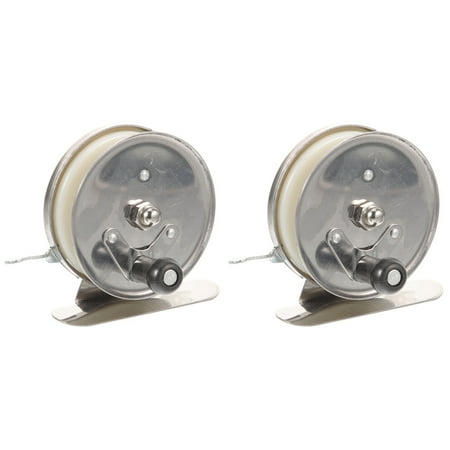 unbranded 2pcs Fly Fishing Reel Outdoor Fishing Wheel Iron Sea Fishing Gear Iron Fishing Pole Wheel