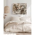 thumbnail image 3 of Country Owl Wall Art for Living Room,Canvas Picture Wall Decor for Bathroom Bedroom,Rustic Sping Floral Botanical Postmark Painting Artwork for Office Kitchen Hallway Dining Room Home Decor 20"x24", 3 of 8