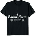 thumbnail image 2 of 100% Cotton Cabin Crew Hibernating For The Holidays Christmas Shirt Women Holiday Sweatshirt Cozy Winter Tee Xmas Gift Top, 2 of 5