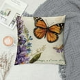 thumbnail image 2 of Nawypu  Outdoor Garden Decoration Bee/Butterfly/Dragonfly/Ladybug Pillow Case Leaf/Lavender/Flower Decorative Throw Pillow Covers, 2 of 5