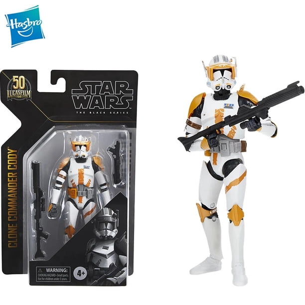 Hasbro Star Wars The Black Series Archive Commander, modelo de colección de acción de Anime, juguetes de regalo, 6 pulgadas, Original, F1309