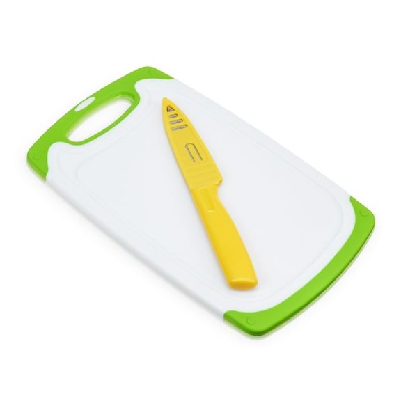 True Small Paring Knife Set Cutting Board for Garnishes, Fruits, Vegetables