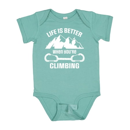 

Inktastic Rock Climbing Mountains Gift Baby Boy or Baby Girl Bodysuit