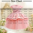 thumbnail image 3 of ZACPNCV Baby Toddler Girls' Special Occasion Dresses Wedding Flower Girl Dress Birthday Ball Gown Pink 5-6 Years, 3 of 9