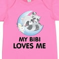 thumbnail image 4 of Inktastic Raccoon My Bibi Loves Me Boys or Girls Baby Bodysuit, 4 of 5