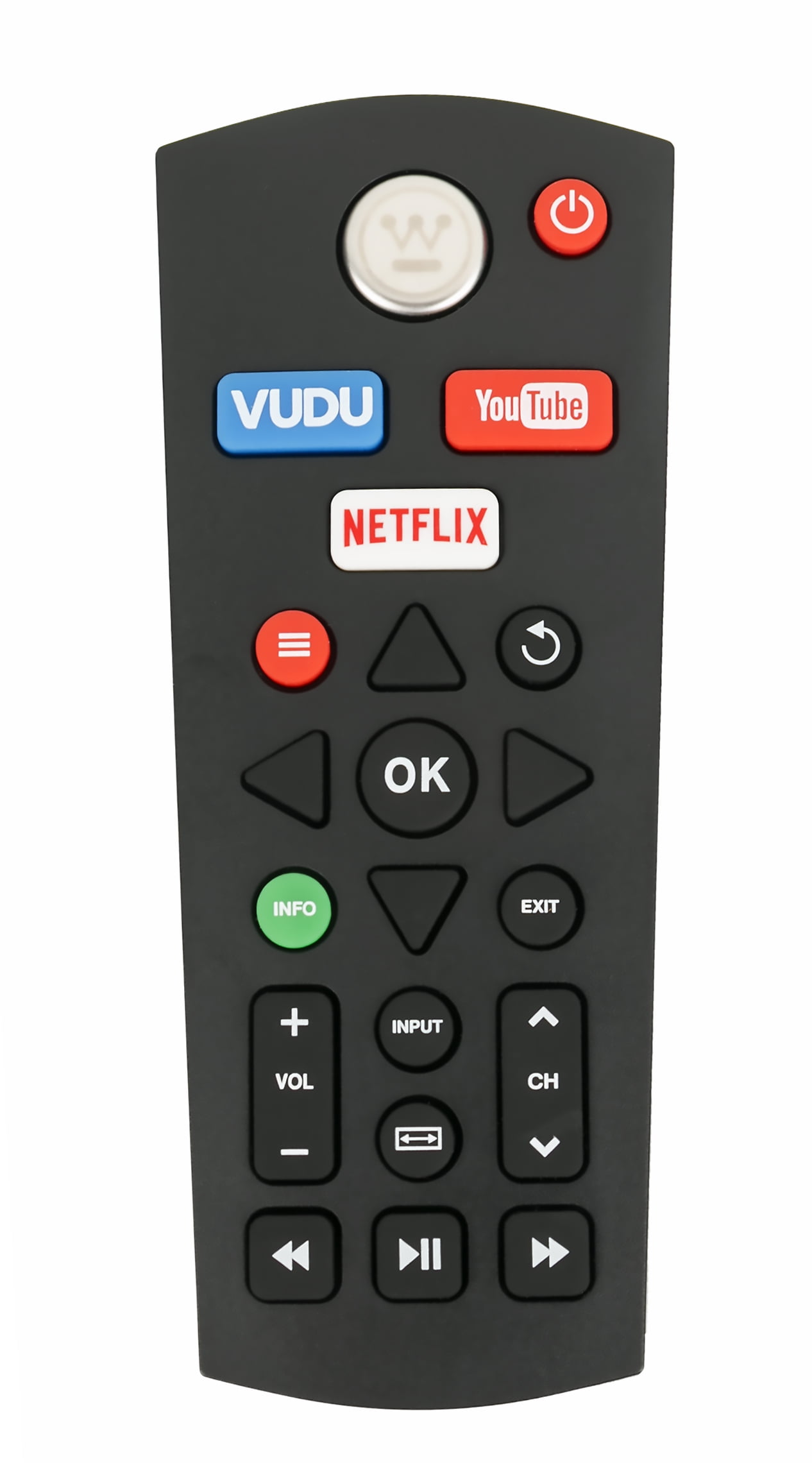 New Replaced Remote Control fit for Westinghouse TV WD42FB2680 WD50FB2530  WE42UC4200 WD40FW2490 WD32FB2530 WD40FB2530 