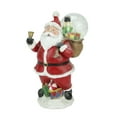 thumbnail image 2 of Northlight 11" Santa Claus with Toy Sack Glittering Snow Dome Snow Globe Christmas Table Top Figure, 2 of 2