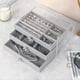 thumbnail image 4 of Jewelry Organizer with 3 Drawers Stackable Display Storage Box,B, 4 of 5