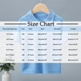 thumbnail image 5 of Muscularfit Boys' Tops, Tees & Shirts Boys School Uniform Polo Little Boys & Big Boys T-Shirts Henley Blue Classic T-Shirt Short Sleeve First Day of School Shirt,8 Years, 5 of 5