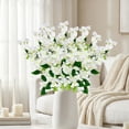 thumbnail image 5 of Gumesh Artificial Bougainvillea Hanging Flowers Plants for Outdoors Decoration,Fake Flowers Silk Vines Realistic UV Resistant Faux Flowers for Planters Porch Patio Urn, 5 of 6