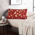 thumbnail image 6 of Gukieu Fire Extinguisher Print Plush Pillow Cover, Hidden Zipper Pillow Protector without Pillow Core, Suitable for Bedroom, Office, Car Decoration-14"x20", 6 of 6