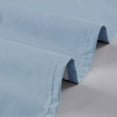 thumbnail image 2 of 2 Piece Rod Pocket Blackout Insulated Window Treatment Curtains Panels 45 inches Long for Bedroom Windows, Slate Blue, 2 of 3