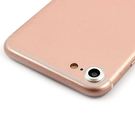 Anti Scratch Back Camera Lens Cover Ring Protector Silver Tone for iPhone