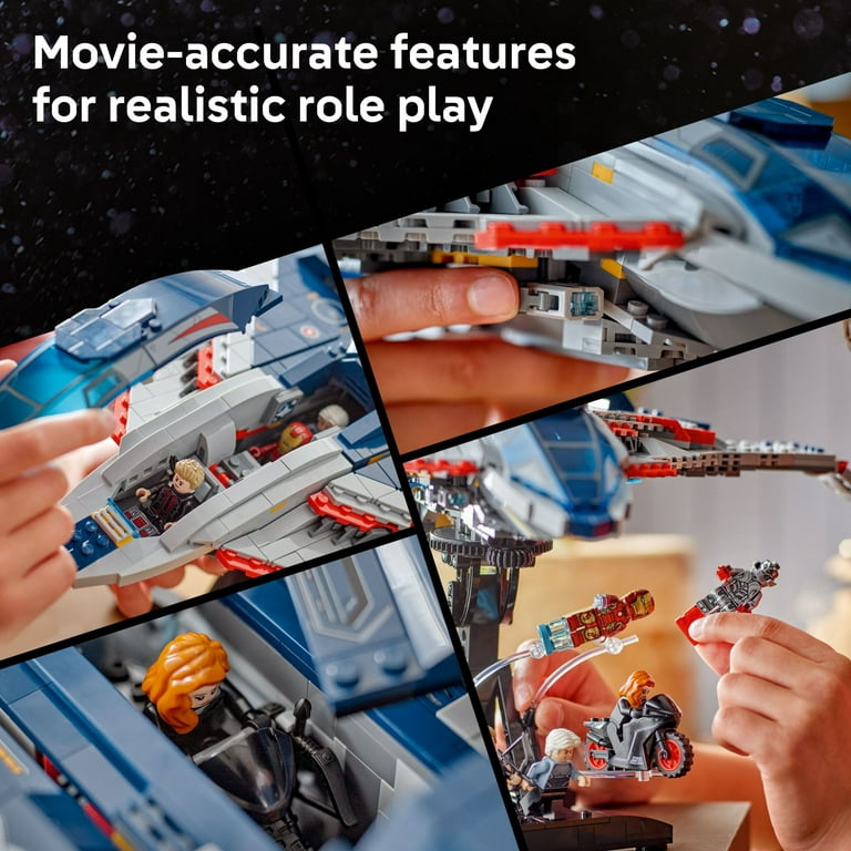 LEGO, Marvel Avengers Quinjet, 76325, Collectible Display