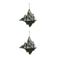thumbnail image 4 of relayinert Stylish Backflow Incense Holder for Relaxing Tea Ceremony in Office Green Mountain 2Set, 4 of 6