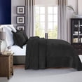 thumbnail image 7 of Luxury Velvet Oversized Embroidered Quilted Bedding Set - Soft & Plush 3-Piece Comforter with Shams for All-Season Comfort, 7 of 7