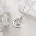 thumbnail image 5 of Ballerina Necklace 925 Sterling Silver Ballet Necklace Ballerina Dancer Pendant Necklace Dance Jewelry Gifts for Women, 5 of 6
