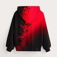 thumbnail image 6 of CYRBOKO Boys Sweatshirts, Casual Long Sleeve Gradient Printed Hooded Pullover Tops Red Size 3-14 T, 6 of 7