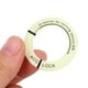 thumbnail image 1 of Coche motocicleta interruptor de encendido luminoso llavero cubierta circular embellecedor letra negra Universal, 1 of 7