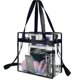 thumbnail image 1 of Clear Tote Bag Stadium Approved - Handles, Shoulder Strap, Zipper Closure$clear Tote Bag, 1 of 5