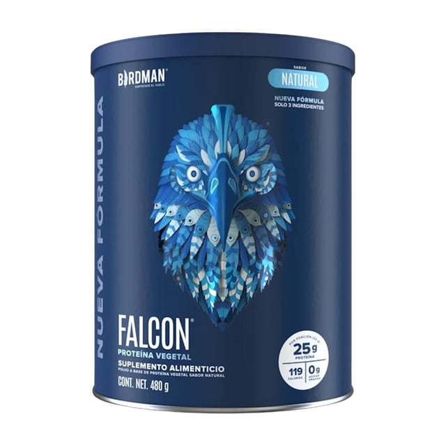 Falcon Proteína vegetal Orgánica Natural 480 gr Birdman