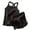 R30-Grey, variant on RMGVDSD Baby Girl Clothes Toddler Summer Outfits Sleeveless Ribbed Suspender Tank Tops Shorts Set Cute Baby Home Sleepwear Classic Versatile Wear