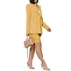 thumbnail image 3 of Traje de pantalón de dos piezas Sunloudy para mujer, chaqueta de un solo pecho de color liso y pantalones cortos de corte recto, S/M/L/XL/XXL Sunloudy  S M L XL XXL, 3 of 8