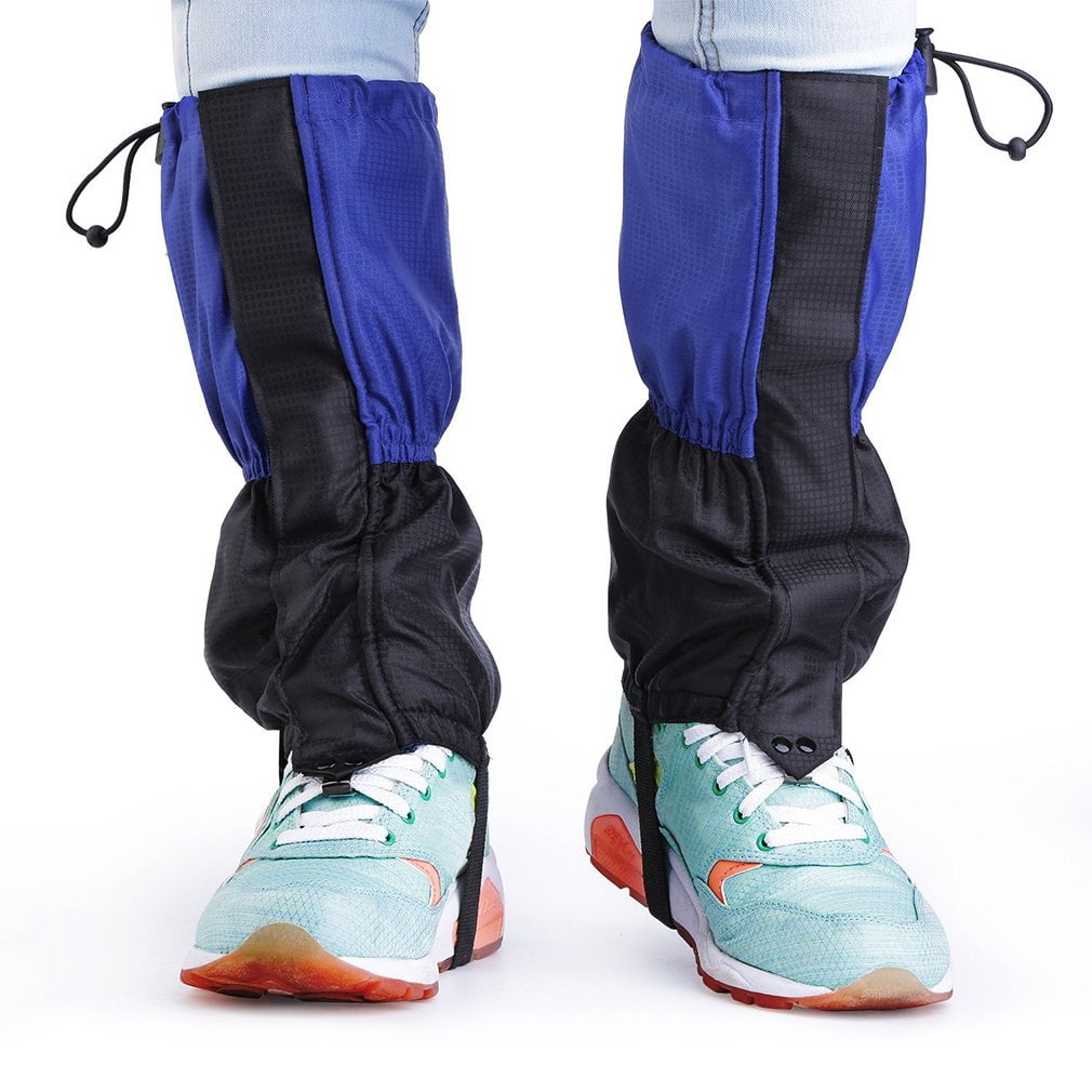 Boot Gaiters,Children Waterproof Breathable Gaiters Outdoor Protective Leg Gaiters for Skiing Hiking by Willingboy