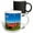 Multicolor, variant on 3drose, Canada, Quebec, Ste. Jeanne Darc. Covered Bridge over Stream., 11oz Magic Transforming Mug