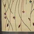 thumbnail image 4 of Nourison Grafix Contemporary Botanical Cream Area Rug, 4 of 8