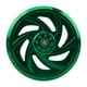 thumbnail image 2 of Cubierta del ventilador de refrigeración del motor de la motocicleta, decoración, regalo, accesorios de fácil instalación Verde, 2 of 8