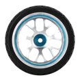 thumbnail image 3 of RC Car Wheels, 4pcs Rubber Wheels Tire with Aluminum Alloy Rim Spare Replacement Parts Accessory for 1/10 RC Car, 3 of 8