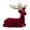 F, variant on Christmas Decoration Realistic Reindeer Figurine Deer Model Centerpieces for Xmases Holiday Winter Mantle Decors