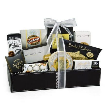Black Tie Gourmet Leather Gift Tray