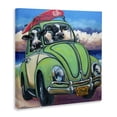 thumbnail image 2 of Stupell Industries Eclectic Cowabunga Surfer Cows Canvas Art, 17 x 17, by CR Townsend, 2 of 8