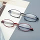 thumbnail image 5 of Gafas de presbicia con antena plegable de moda con caja de encendido, luz anti-azul, pata telescópica de metal, gafas para presbicia para hombres y mujeres mayores, 5 of 5